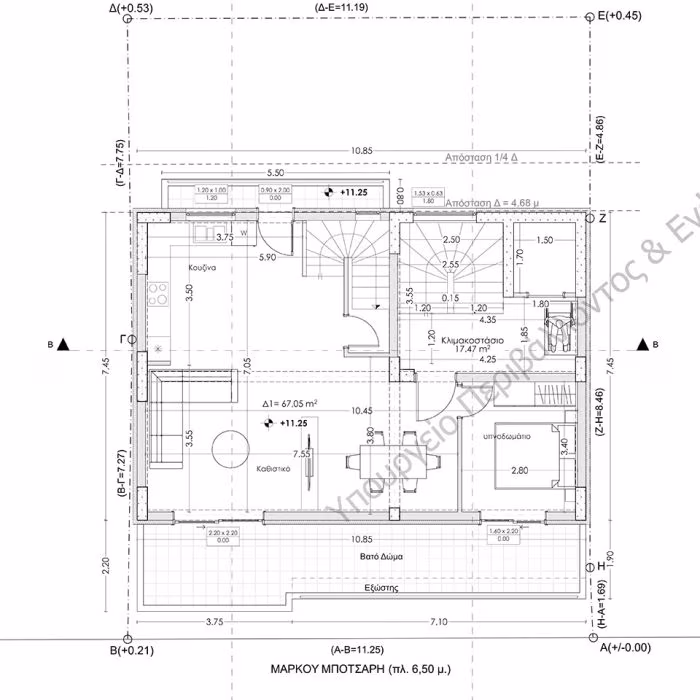 ΜΑΡΚΟΥ ΜΠΟΤΣΑΡΗ 3, ΜΕΖΟΝΕΤΑ - Δ' ΟΡΟΦΟΣ